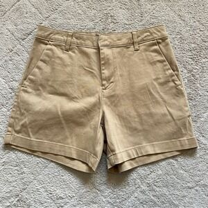 Banana Republic‎ Cotton Blend Bermuda Shorts Women's Size 8